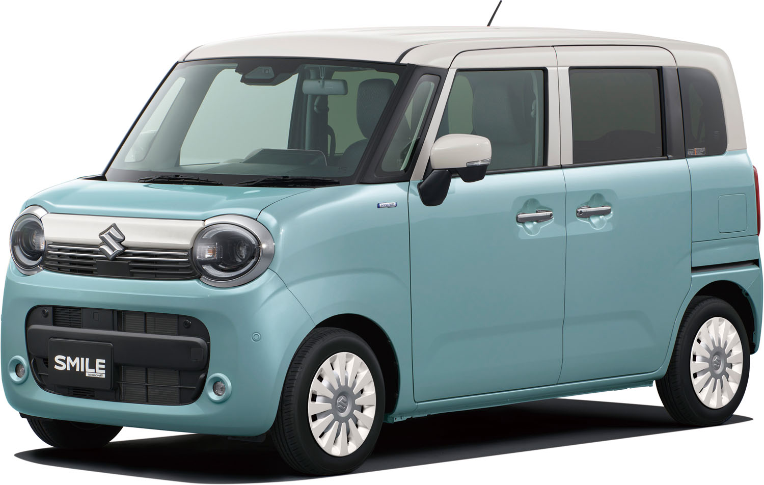 オフブルーメタリック ソフトベージュ2トーンルーフ