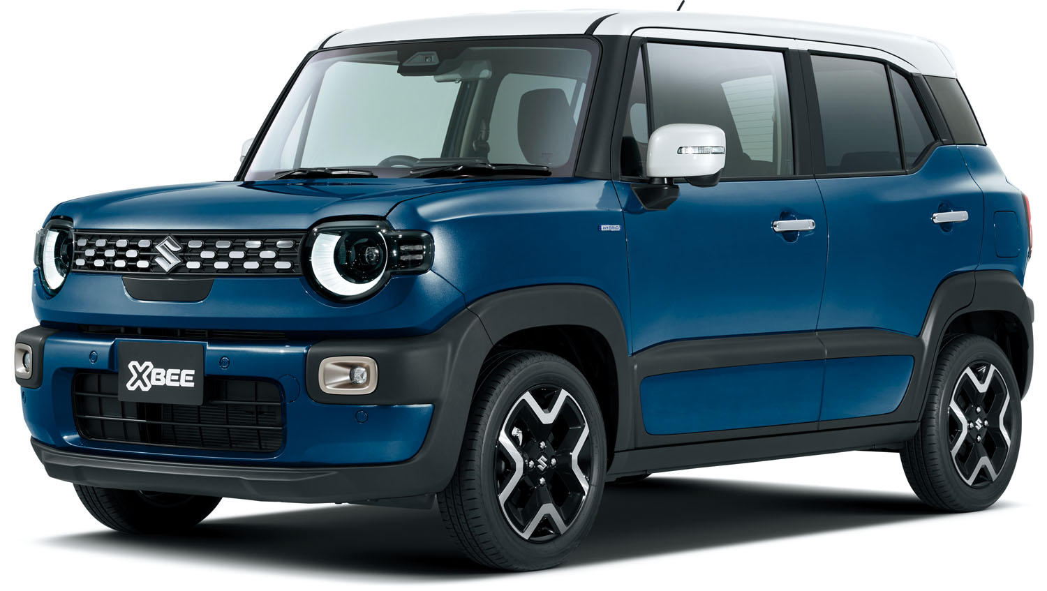 ミスティックブルーメタリック ホワイト2トーンルーフ